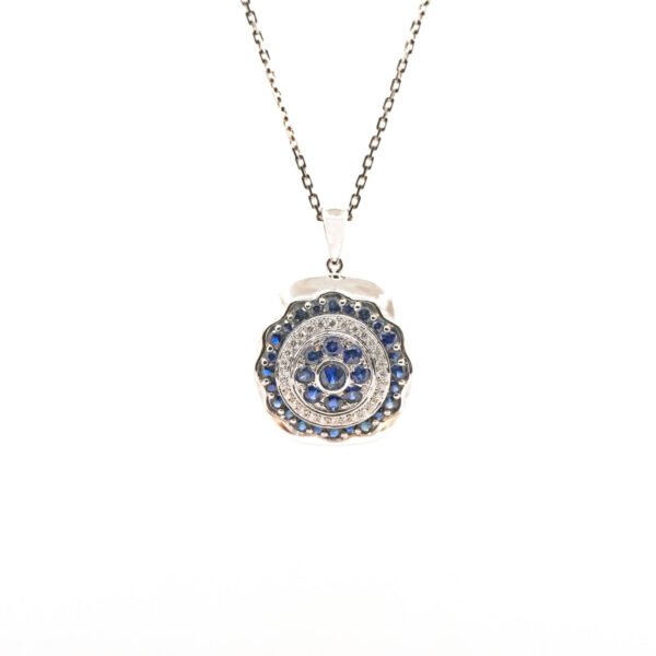 PSD001218001-8003-2048x2048 Blue Sapphire Pendant with Diamond (W)
