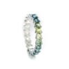 Color Sapphire Snake Roll Ring Mountain Green